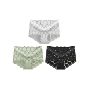 Flowers In Water Underpants Women's 3 Pack Mixed Color