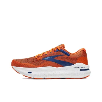 Brooks Ghost Ma Cushioning Wear Resistant Low Top Running Shoes Men's Orange Blue