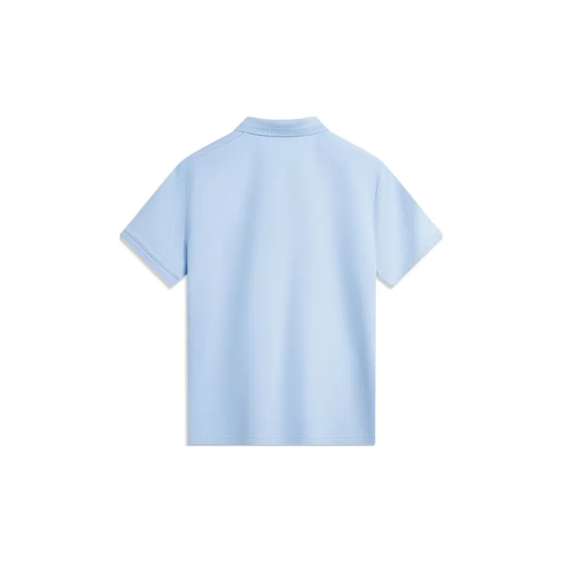 LiNing Sports Life Collection Polo Shirt Men's Clear Sky Blue-1