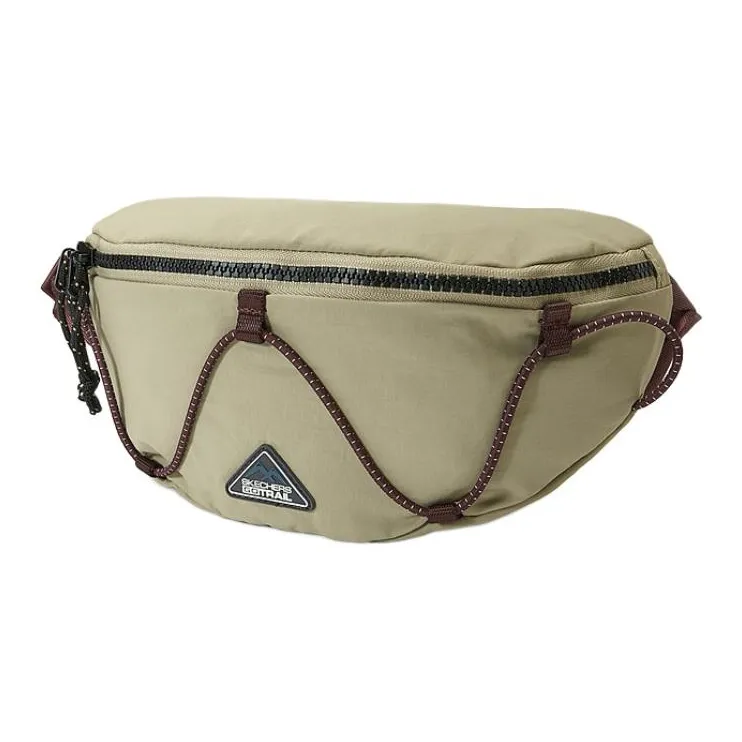 Skechers Fabric Fanny Pack Regular Unisex Pepper Beige-1