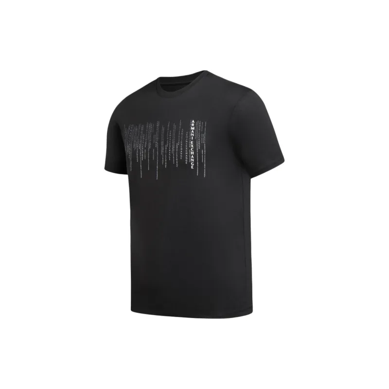 ARMANI EXCHANGE SS24 T Shirt Men's Black-2