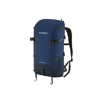 MONTBELL Nylon Outdoor Mountaineering Bag Backpack Unisex Indigo