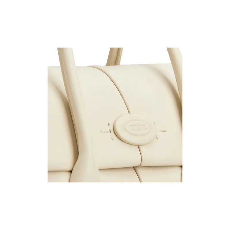 TOD'S Di Logo Patch Tote Bag-5