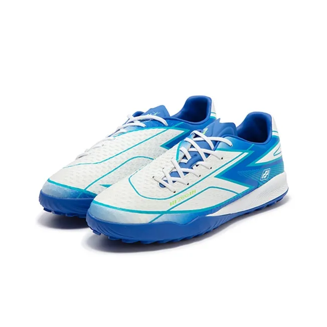 361° Dream Chaser TF Classic Cushioning Anti-Slip And Wear-Resistant Soccer Shoes Unisex White Blue-2