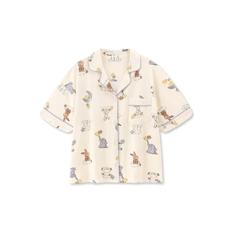 Beast's Secret Pajama Set Women's Ecru-1