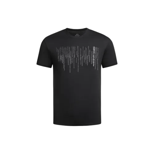 ARMANI EXCHANGE T-Shirts Men Black