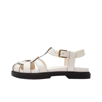 COACH Roman Sandals 2cm Women's Ecru
