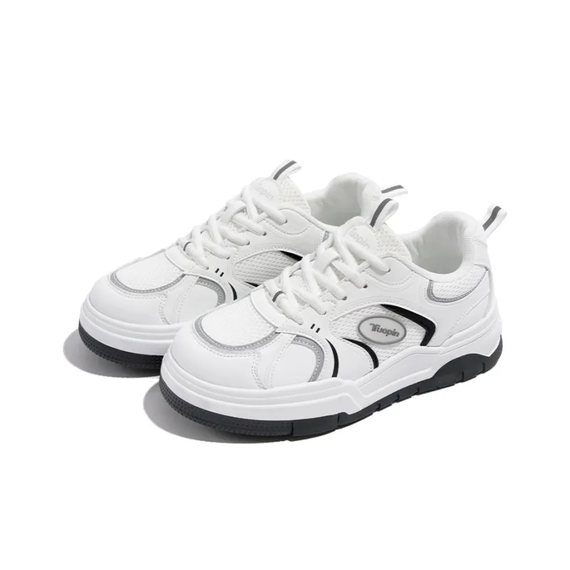 TUOPIN Slip Resistant, Lightweight, And Breathable Low Top Skateboard Shoes Unisex-2