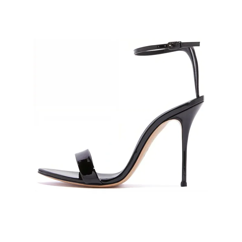 Casadei Patent Leather 115mm Sandals-0