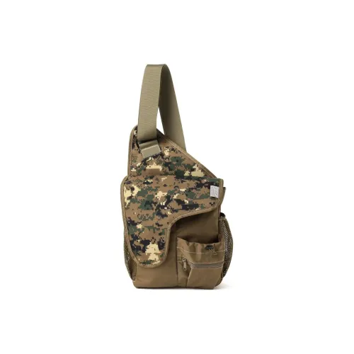 Beams XS BAGGAGE Collaboration Nylon Sling Bag Men's Camouflage