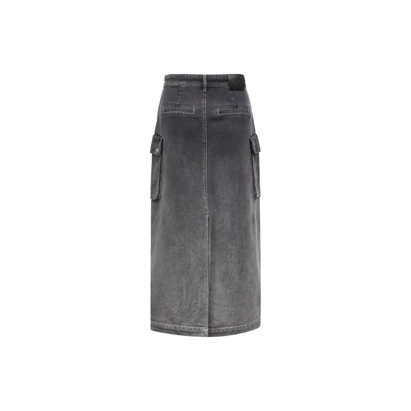 ONLY Denim Long Skirts Women's-5