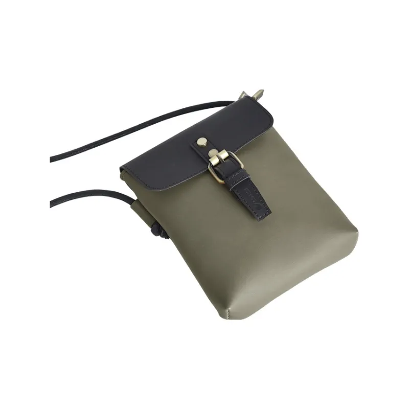 COTECi PU Shoulder Bag, Crossbody Bag Regular Unisex Black & Green/Black & Light Brown/Black & Brown-1