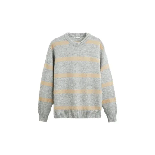 ZARA Knitwear Men Marbled Gray