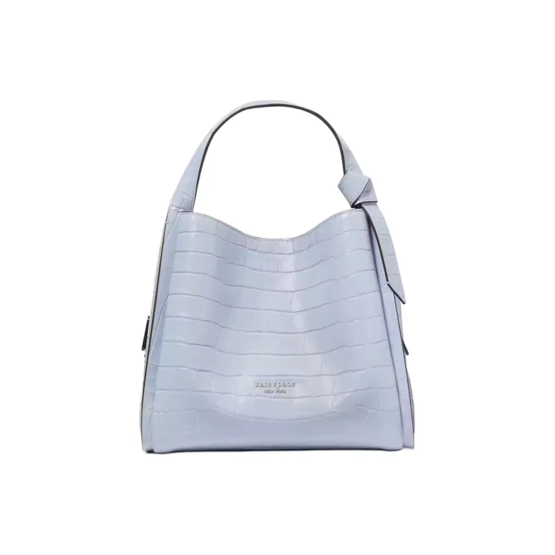 Kate Spade Knott Leather Tote Bag Shopping Bag Handbag Shoulder Bag Crossbody Bag Medium Size Women's Polaris-0