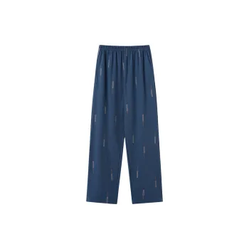 MIIOW Pajama Pants Men's Navy Blue