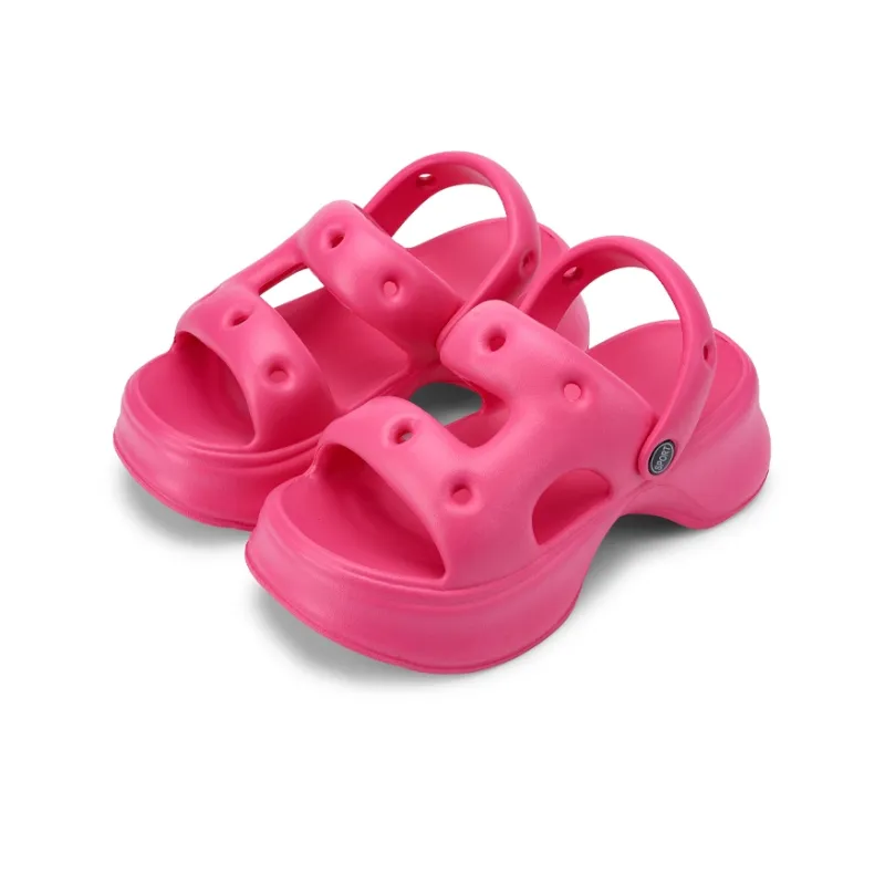 XMISTUO Design Style Double Slit Toe Sandal Clogs Women's-0