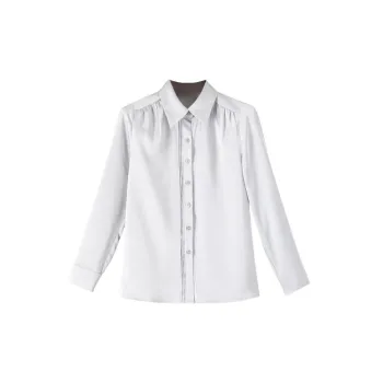 Late White Shirts Women's Silver Gray