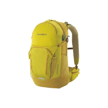 MONTBELL Nylon Outdoor Mountaineering Bag Backpack Regular Unisex Corn Yellow