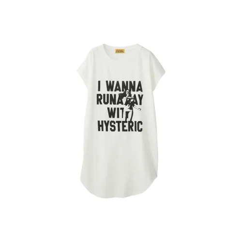 HYSTERIC GLAMOUR Short-Sleeved Dresses Women's White