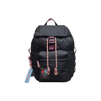 Coachtopia Recycled Polyester Backpack Mini Women's Black