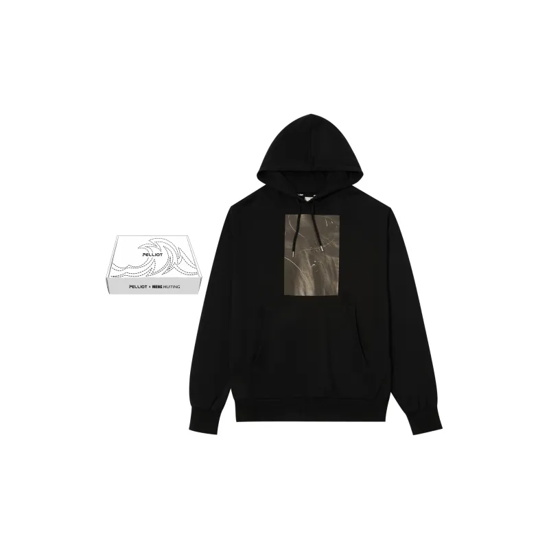PELLIOT Classic 1.0 Sweatshirts Unisex Obsidian Black-1