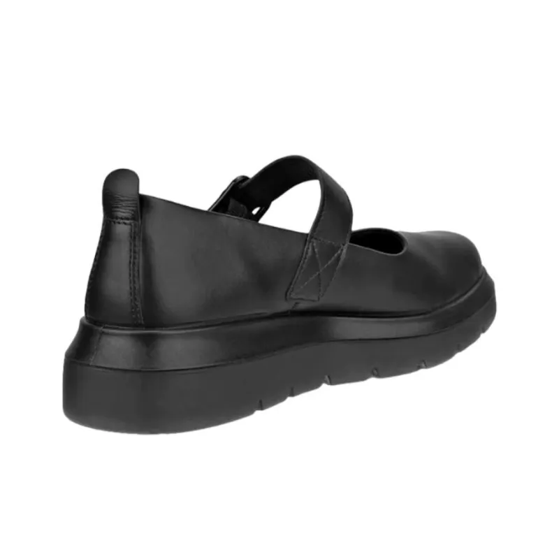 Ecco Casual Single Shoes 4.5cm Women's Black-3