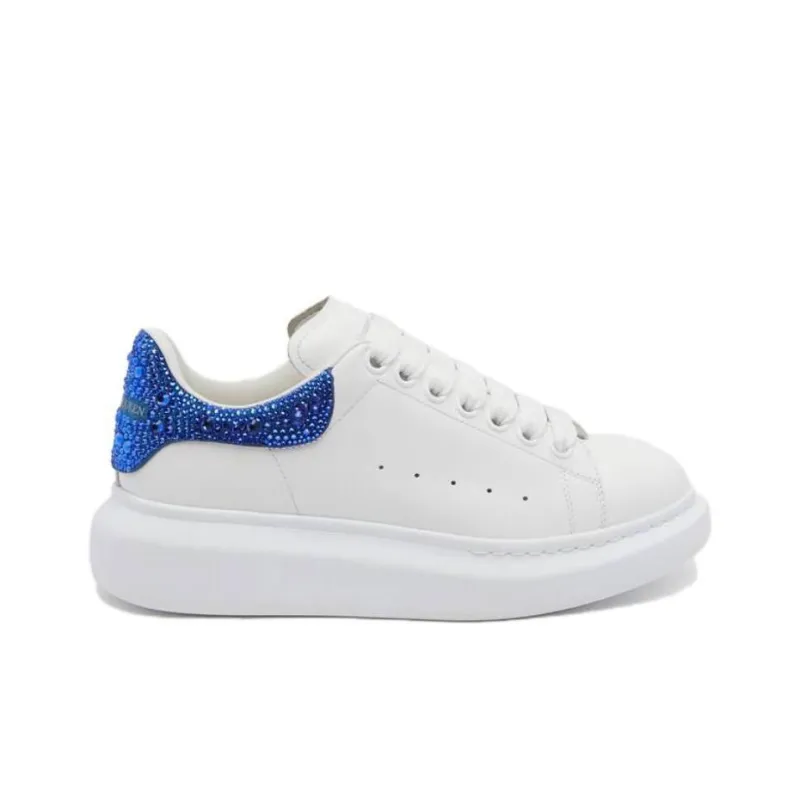 Alexander McQueen Oversized White Ultramarine Crystal Women's-1