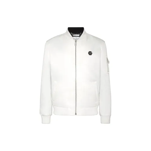 PHILIPP PLEIN Jackets Men White