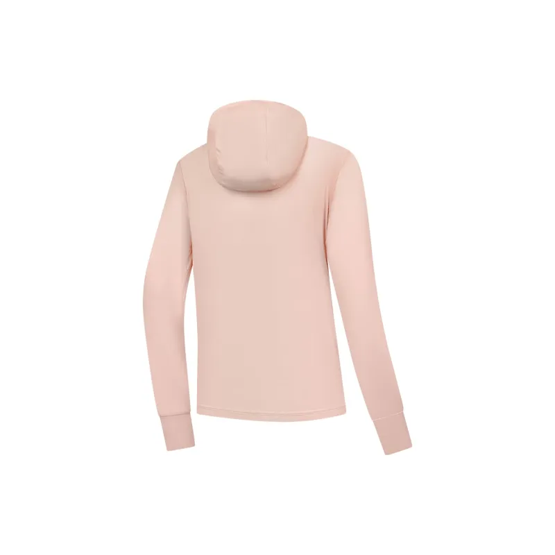 QIAODAN Sun Protection Clothing Women's Sheer Pink-1