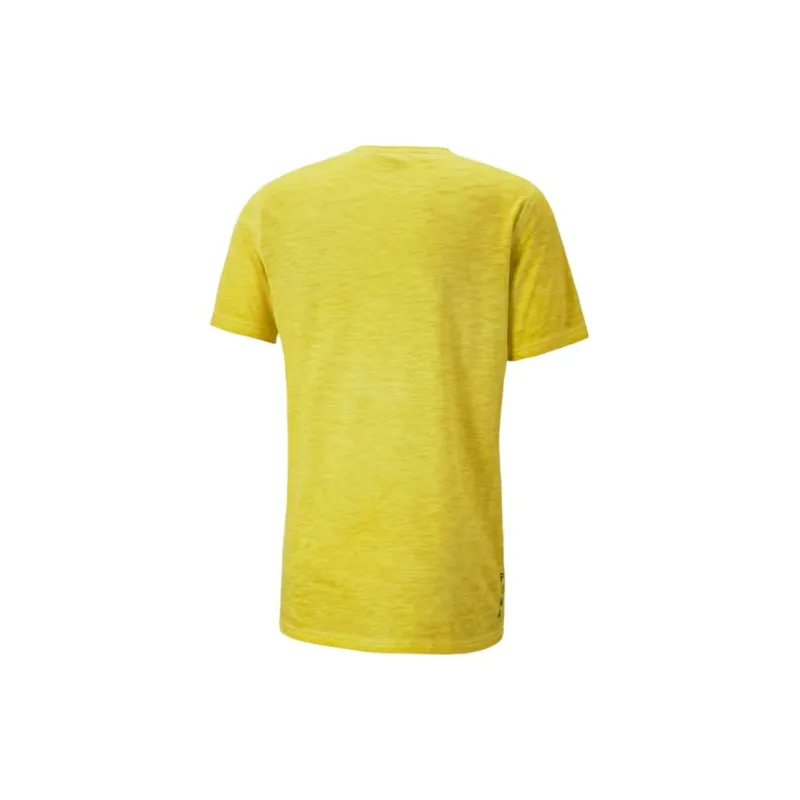 PUMA T Shirts Men Yellow-1
