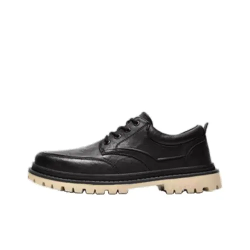 HLA Men's Casual Shoes Men Low-Top Black