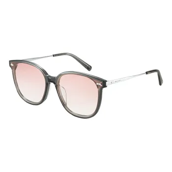 MUJOSH Astral Series Round Gentle Correcting Plate Oversized Sunglasses With UV Protection Unisex