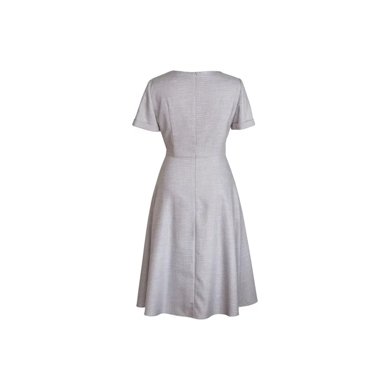 ROEYSHOUSE Short Sleeved Dresses Women's Mixed Color-1