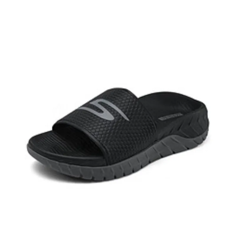 Skechers GO RECOVER Slide Slippers Men's Black-2