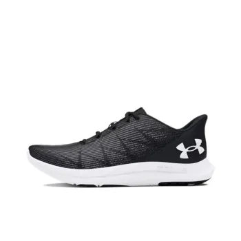 Under Armour Slip-Resistant Low-Top Running Shoes Women's Black White