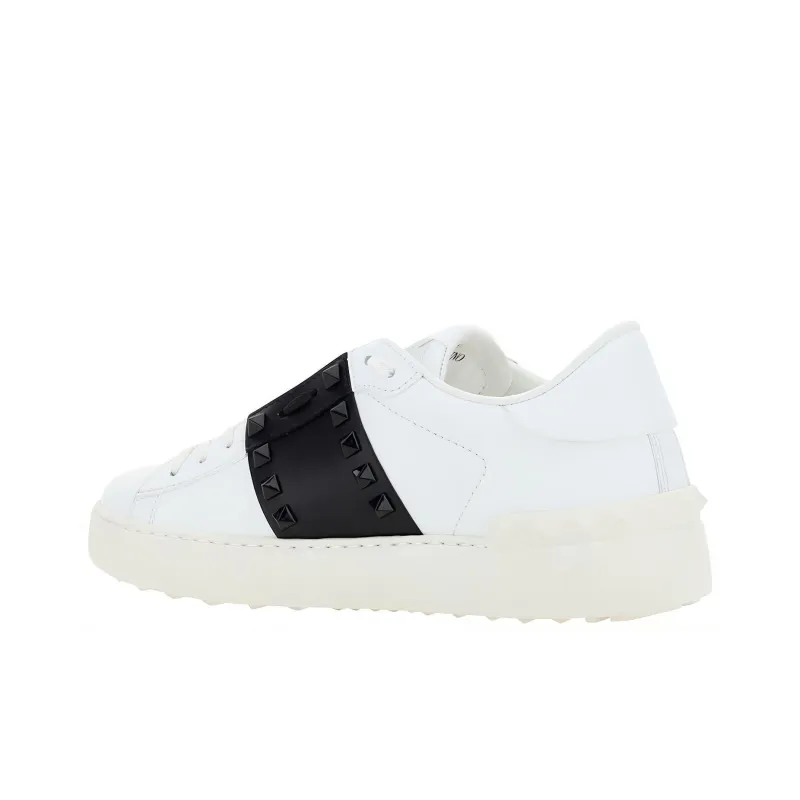 Valentino Garavani Rockstud Untitled Leather Sneakers-3