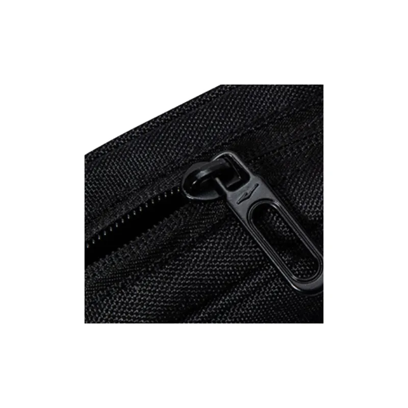 Erke Textile Fabric Crossbody Bag Regular Unisex Jet Black-3