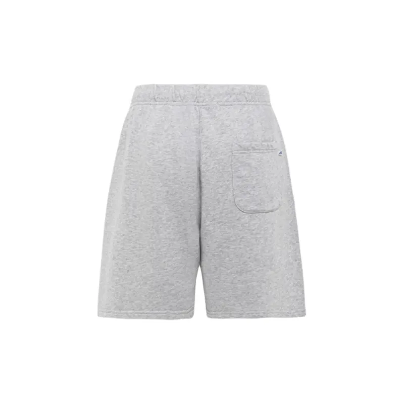 AUTRY Logo Stamp Drawstring Track Shorts-3