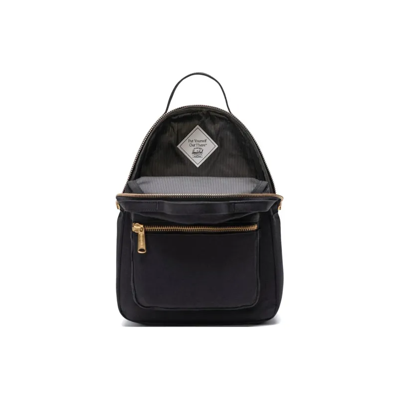 Herschel Nova Series Recycled Fabric Backpack Mini Unisex Black-3