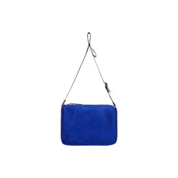 Supreme He North Face Suede Shoulder Bag, Crossbody Bag Regular Unisex Blue