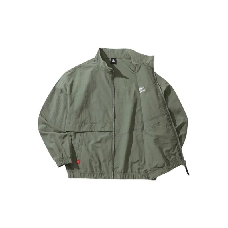Umbro Jackets Coats Unisex Army Green-2
