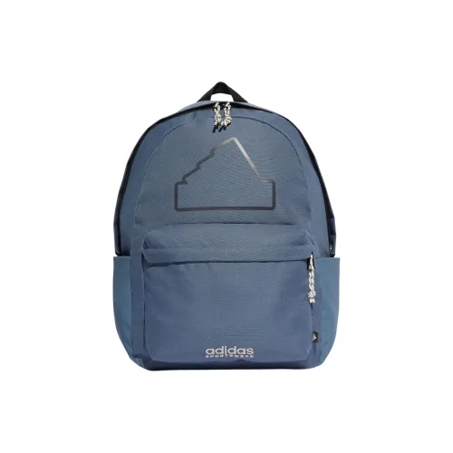 Adidas Backpacks Ink Blue With Black Accents And Light Gray