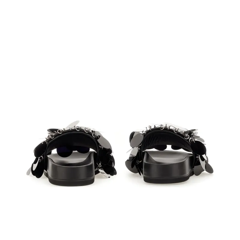 Paco Rabanne Sequin Embellishment Open-Toe Sandals-4