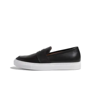 SCAROSSO Alberto Round Toe Penny Sneakers
