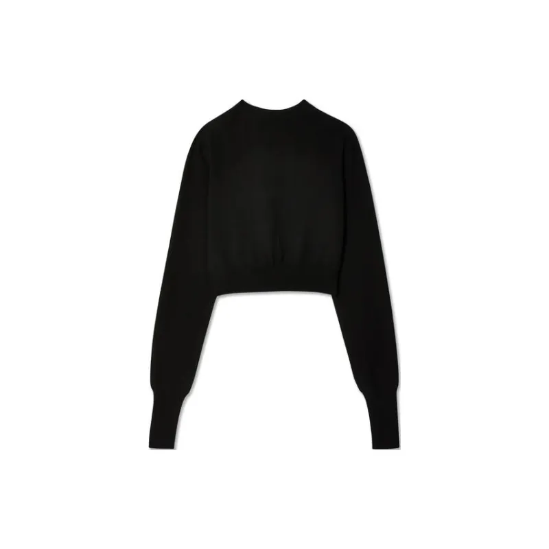 Alaia Cropped Knitted Cardigan-1