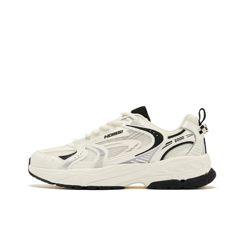 QIAODAN Kaiyuan 1.0 Breathable And Lightweight Low Top Casual Shoes Men's Ivory Black-0