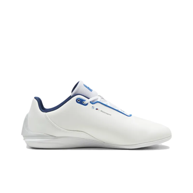 PUMA BMW M Motorsport Drift Cat Decima Anti Slip Wear Resistant Low Top Casual Shoes Unisex White Blue Red-1
