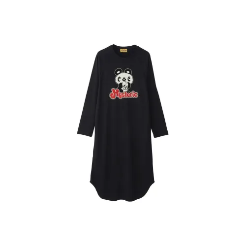 HYSTERIC GLAMOUR Long-Sleeved Dresses Women's Black