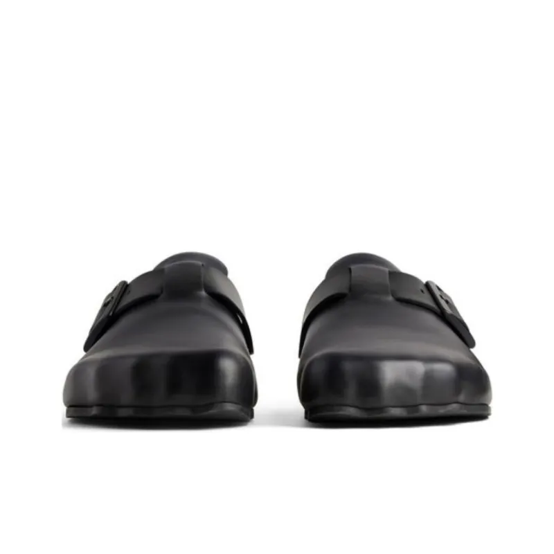 Balenciaga Sunday Leather Clogs 'Black' Women's-3