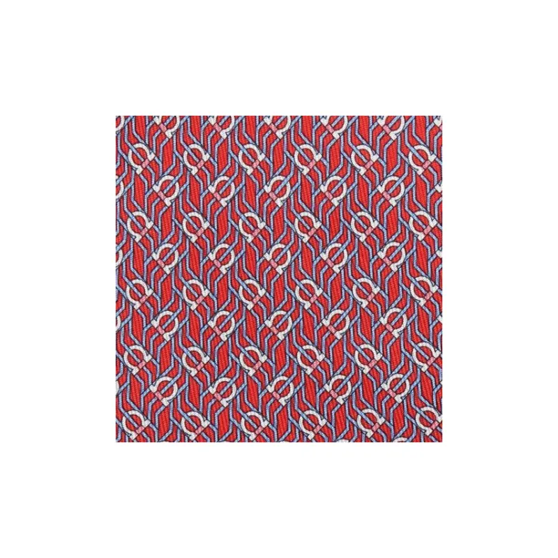 Ferragamo Tetris print Silk Tie-2